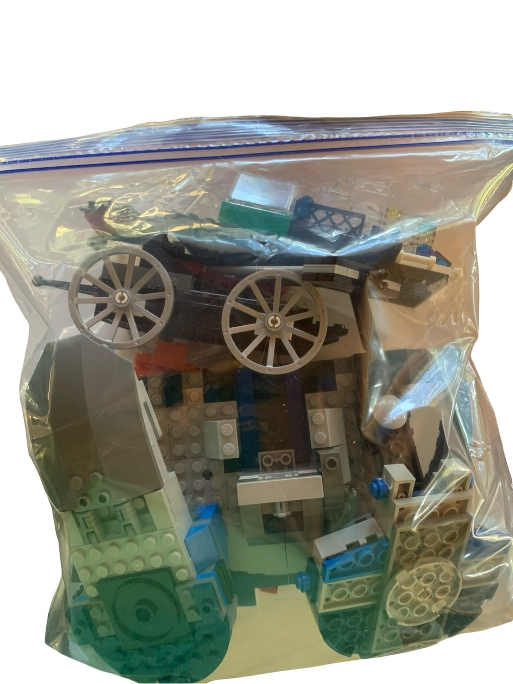 LEGO Mixed Lot of Partial Builds Parts Pieces Lot Of 4 Gallon Storage Bags - Picture 8 of 8